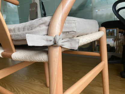 COJINES 100% LINO SILLA RATAN