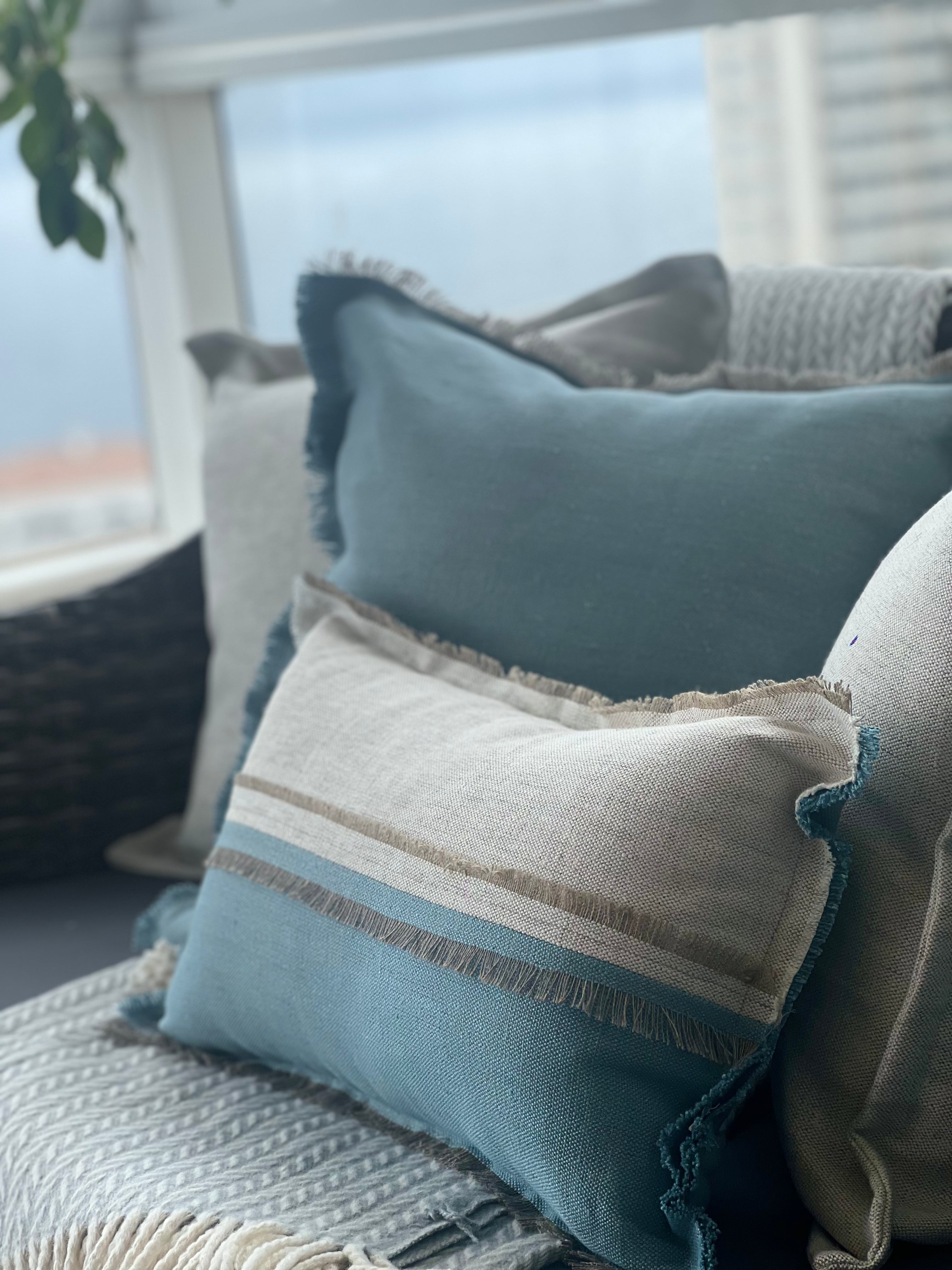 SET PALMA AZUL PIEDRA