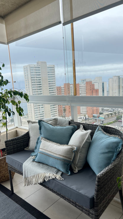 SET PALMA AZUL PIEDRA