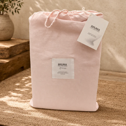 FUNDA DE PLUMÓN BRUMA ROSA PASTEL