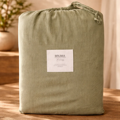 FUNDA DE PLUMÓN BRUMA VERDE OLIVO