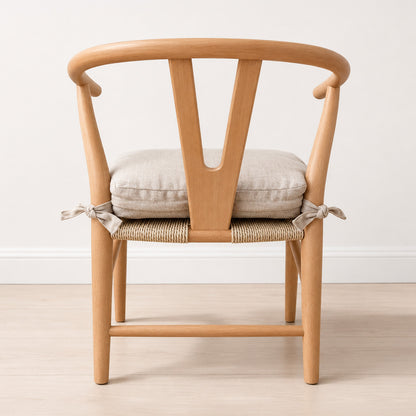 Cojines 100% Lino Silla Ratan