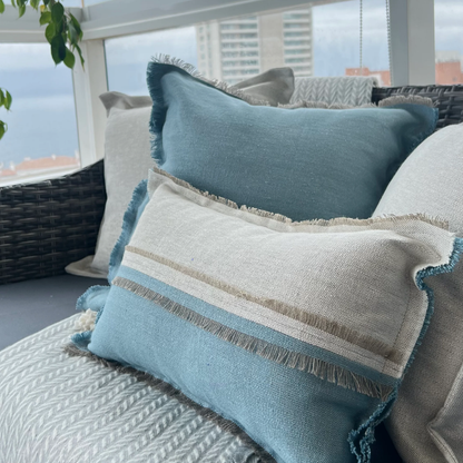 SET PALMA AZUL PIEDRA